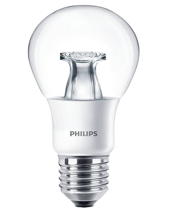 6W-(40W) PHILIPS MST LED E27 WW 2200K-2700K 470LM DIM TONE