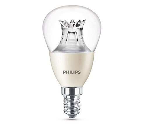 PHILIPS 6 WATT SES E14 CLEAR GOLFBALL DIMMABLE 40 WATT