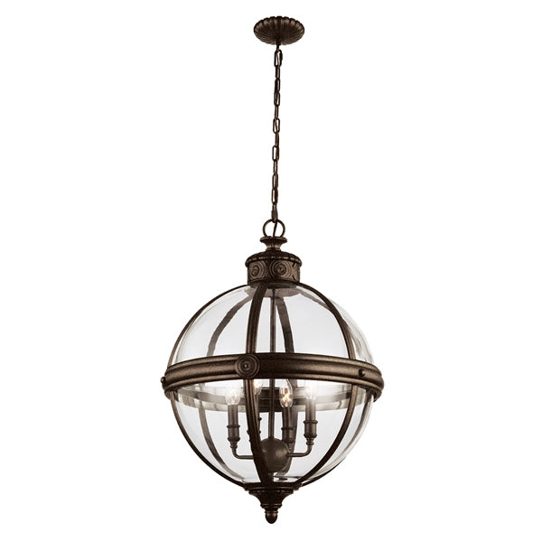 Adams 4lt Pendant Chandelier