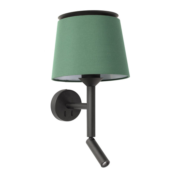 SAVOY WALL LAMP WITH READING LAMP