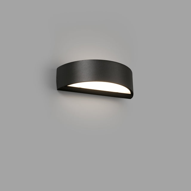 OVAL DARK GREY W/L LED 10W 3000K