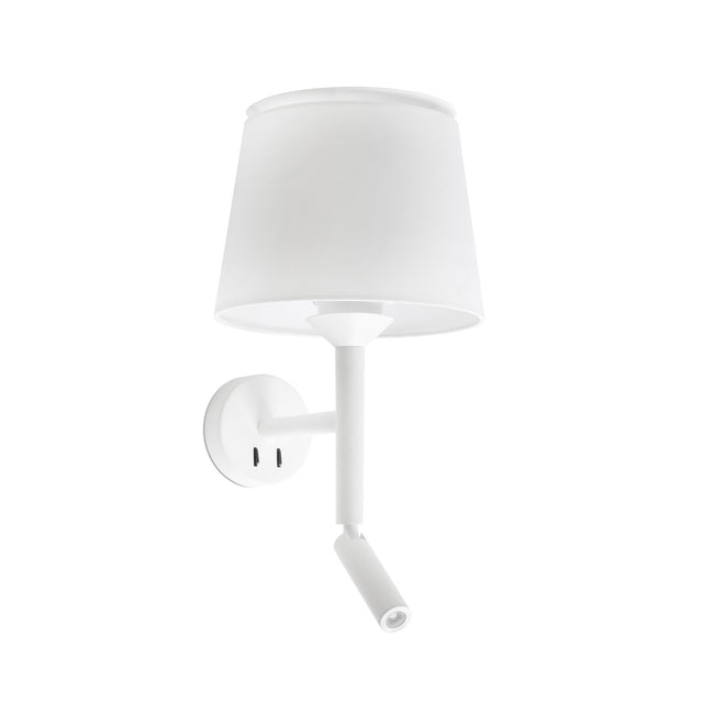 SAVOY WALL LAMP WITH READING LAMP