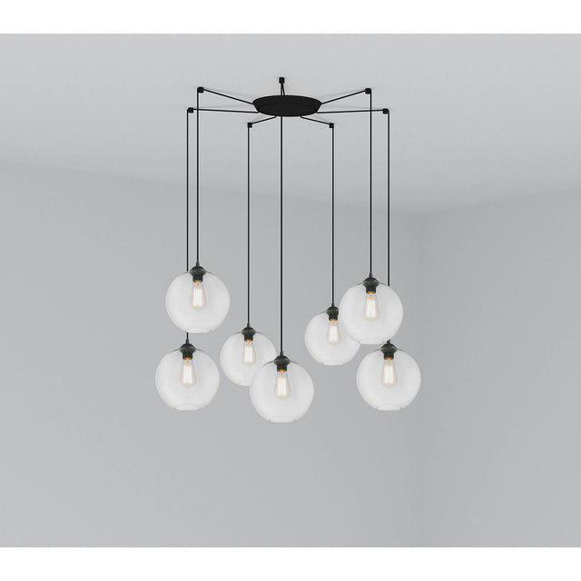 CLARA TRANSPARENT PENDANT LAMP E27 100W