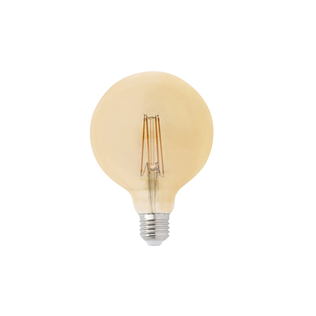 BULB GLOBE FILAMENT LED AMBER E27 5W 2200K DIMABLE