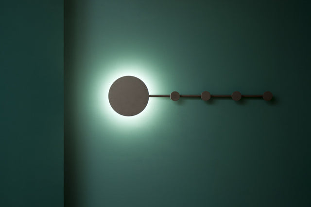 HAN LED WALL LAMP AND WALL COAT RACK