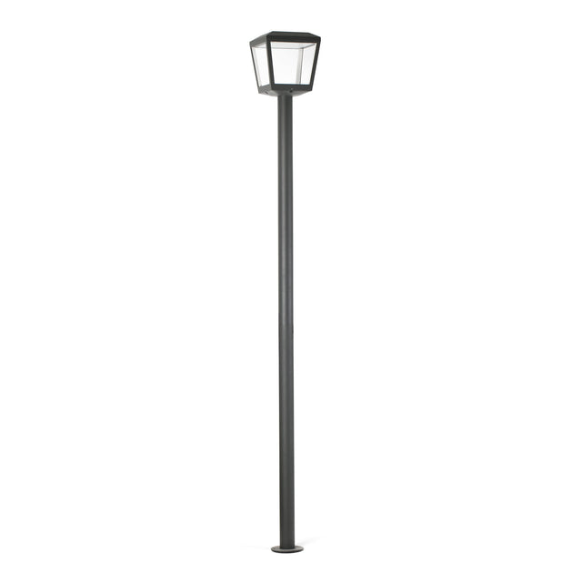 PLAZA POLE LAMP DARK GREY LED 18W 3000K