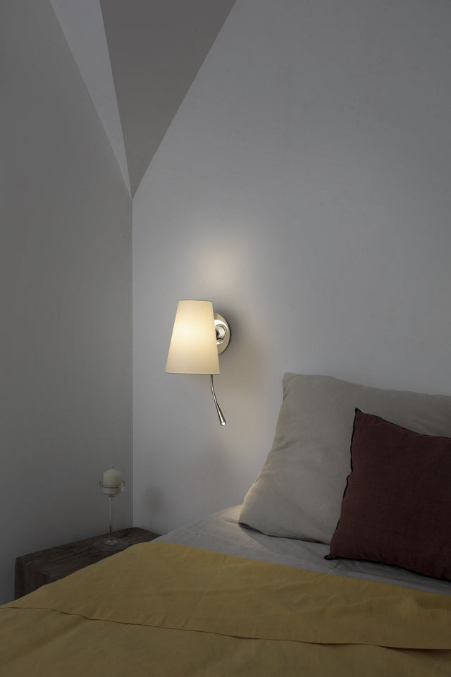 LUPE WALL LAMP BEIGE LAMPSHADE