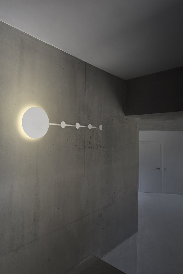 HAN LED WALL LAMP AND WALL COAT RACK