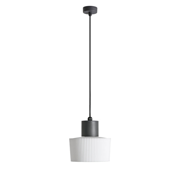 MUFFIN DARK GREY PENDANT LAMP 1XE27 MAX 15W