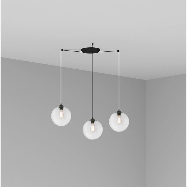 CLARA TRANSPARENT PENDANT LAMP E27 100W