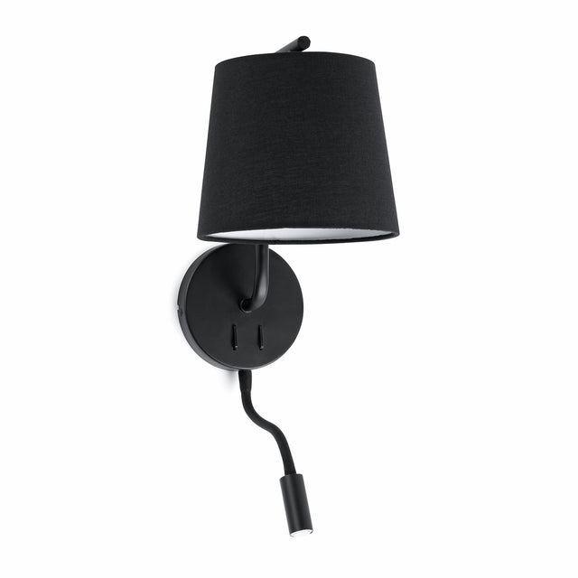 BERNI WALL LAMP WITH LED READER 1XE27 20W LED