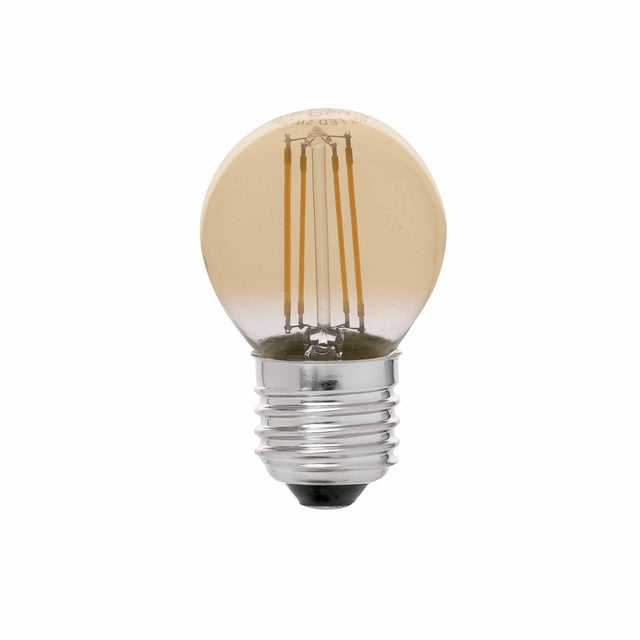 BULB G45 E27 LED 4W FILAMENTO AMBAR DIMABLE 2200K