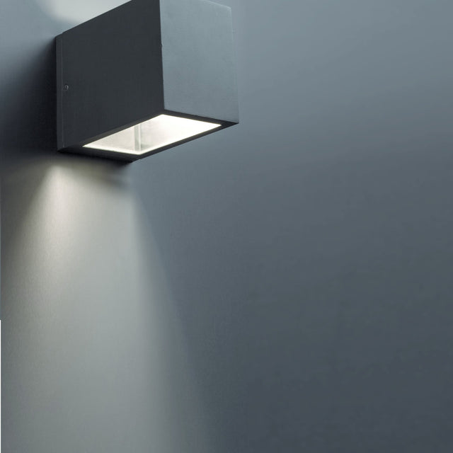 LACRE DARK GREY WALL LAMP 1 X E27 100W