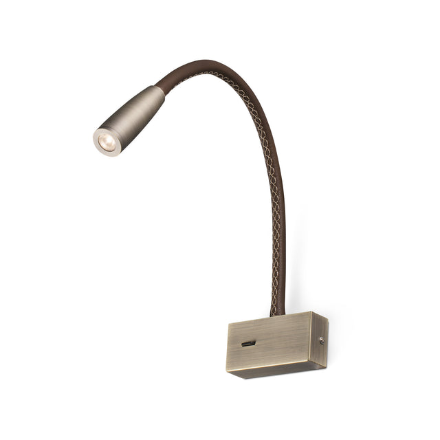 LEAD LED LEATHER/BRONZE READER 3W 3000K