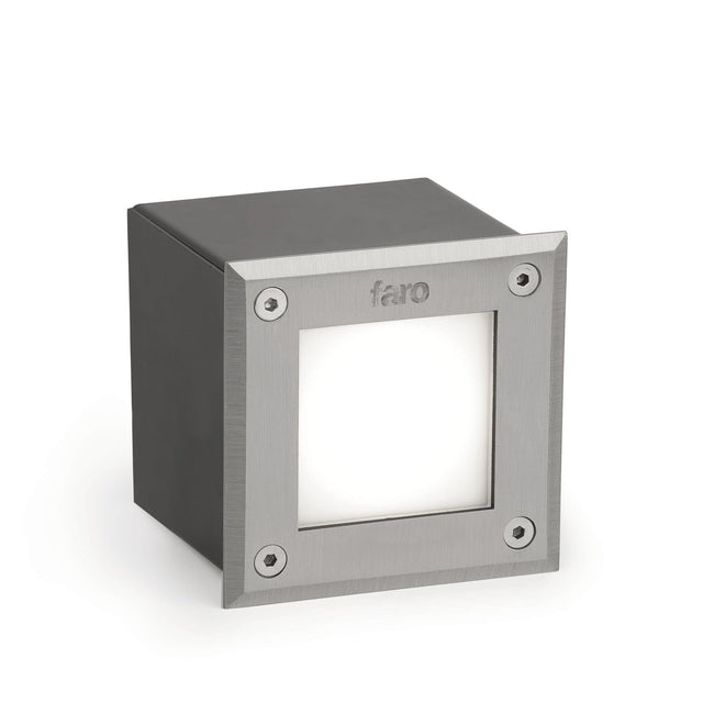 LED-18 INOX RECESSED LAMP 3000K