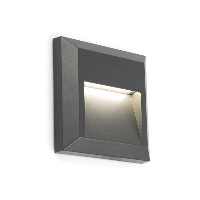 GRANT DARK GREY WALL LAMP LED 3000K