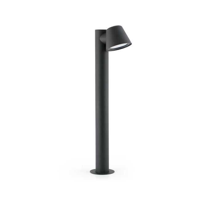 GINA DARK GREY POST LAMP GU10 35W 70CM