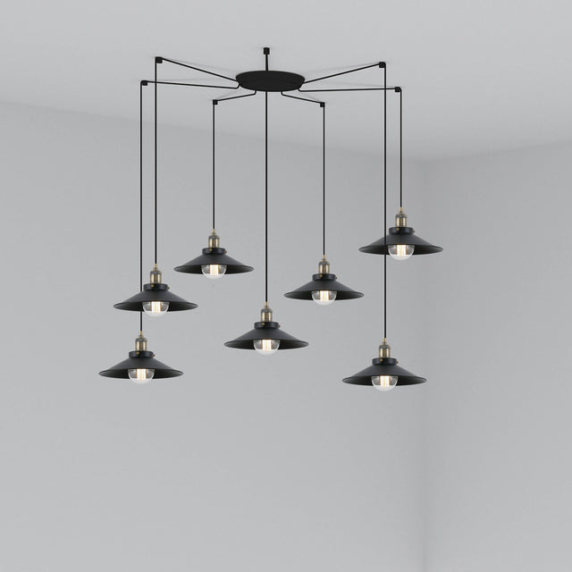 MARLIN BLACK PENDANT LAMP E27 60W