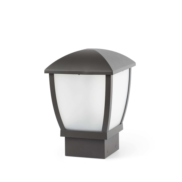 WILMA DARK GREY POST LAMP 1 X E27 100W