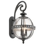 Halleron 3 light wall lantern