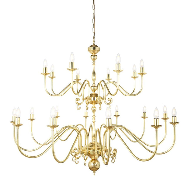 Flemish 2 Tier Chandelier