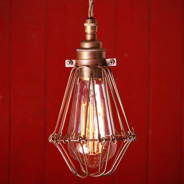 Praia Industrial Cage Pendant